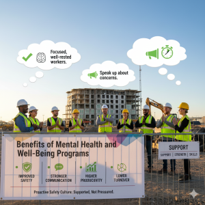Mental health and worker well-being play a critical role in construction safety, productivity, and compliance. Learn how supporting workers reduces risk.