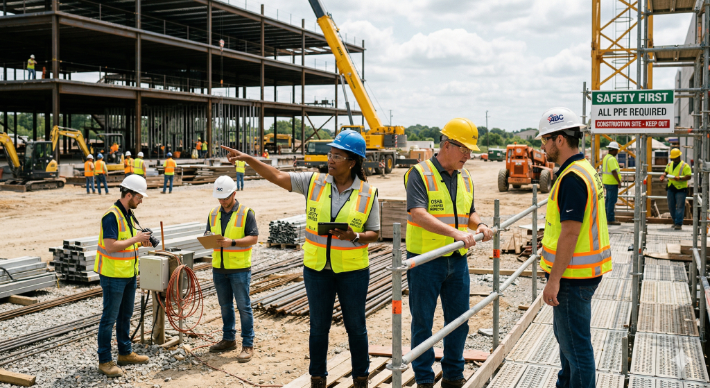 Construction safety compliance services improve job site safety, ensure EM 385 compliance, and keep government projects on schedule.