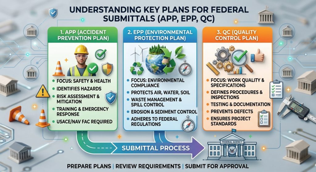 Understanding APP, EPP, and QC Plans for Federal Submittals