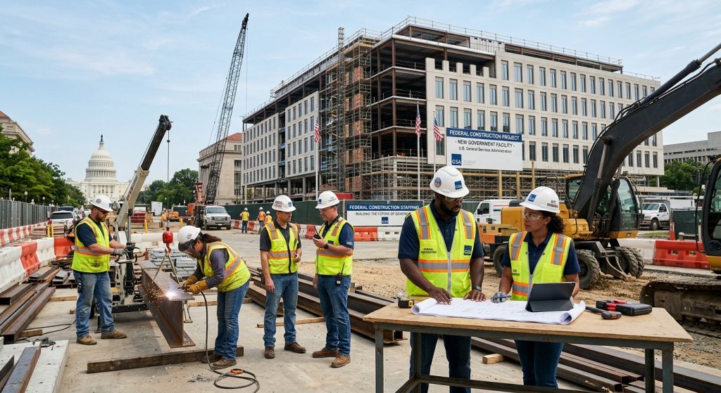 federal construction staffing